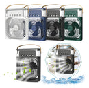 Mini Ar Condicionado Climatizador De Ar Frio Portátil Usb Cor Preto 110V/220V