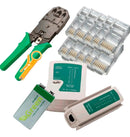 Alicate De Crimpar Rj45/11/9+testador Rj45/11+decapador+10rj