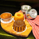 Kit 12 Mini Formas N10 Pudim Bolo Vulcão Em Alumínio Doceria Alumínio Polido