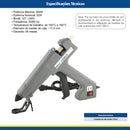 Pistola De Cola Quente Profissional Hikari 280w Industrial