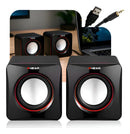 Caixa Caixinha De Som Para Computador Notebook Pc 6w Usb P2 Rhead