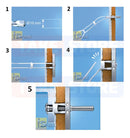 Bucha Gesso Drywall Sforbolt C/ Parafuso 1/4 - 10pcs C/