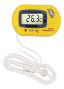 Termômetro Digital Aquário Terrário Estufa Piscina Adega Cor Preto