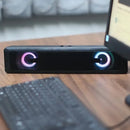 Sound Bar Caixa De Som Stereo Pc Tv Speaker Smat Tv Cor Preto Bivolt