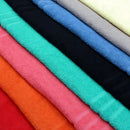 Kit 6 Tapete Toalha Piso Hotel Pousada Banheiro 50x80 Cor Azul-claro