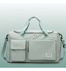 Bolsa Mala Feminina Academia Esportiva Viagem Port Verde-claro