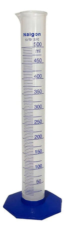 Proveta De Plástico Graduada Autoclavável 500 Ml - Nalgon