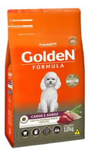 Alimento Golden Golden Fórmula Golden Fórmula Cães para cão adulto de raza pequena sabor carne y arroz de 1 kg