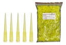 Ponteira Amarela Tipo Gilson P/ Micropipeta 0-200µ 1000 Und