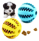 2 Bolas 6cm Para Cachorro Porta Petisco Brinquedo Interativo Cor Kit 2 - Tamanho M - 6 Cm