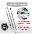 Bisturi Podólogo Kit 208, 214 E 254 Formão Desencravar Unha