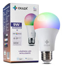 Lâmpada Inteligente Ekaza Ekhm-T609 Rgb A60 9W+3RGB Smart Alexa e Google Home