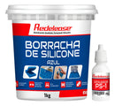 Borracha De Silicone Azul Alta Flexibilidade para Moldes Com Catalisador Redelease