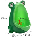 Mictorio Infantil Sapinho Criança Xixi Bebe Pinico Baby Cor Verde