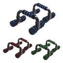 Barra De Apoio Flexão De Chão De Braço Suporte Fixo 24 Cor Vermelho