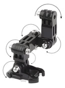 Kit Suporte Lateral Para Capacete Gopro Sjcam Eken