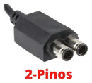 Fonte Xbox 360 Slim 2 Pinos + Cabo De Força Bivolt 110v/220v Voltagem De Entrada 110v/220v (bivolt)