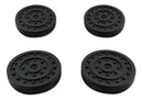Sapata Borracha Elevador Automotivo C/ Encaixe 118mm 4 Peça