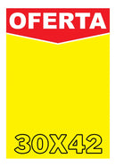 Placa De Oferta Pc Com 100 Un Tamanho: 30x42
