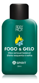 Gel Excitante Fogo E Gelo Beijável Sexo Oral E Íntima