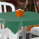 Kit Festa Toalha Para Mesa De Plástico Desca Kit Toalha Verde