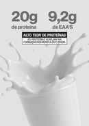 Whey Protein 100% Concentrado Refil 900g Sabor Leite - FTW