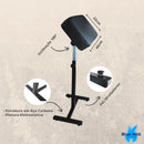 Apoio Suporte De Braço Tattoo Largo Mesa Regulagem + Cor Preto