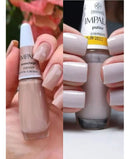Kit 10 Esmaltes Impala Nude Cruelty-Free Secado Rápido