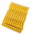 Identificador Marcador Fios Cabos Anilhas 500pcs 0a9 Jng