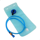 Refil Mochila Bolsa Hidratação Reservatório De Água 2 Litros Térmica Isotérmica Pedal Pulse Com Válvula Torneirinha Compatível Camelbak Cor Azul Lisa Corrida Bike Bicicleta Ciclismo Maratona Camping