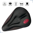 Capa Gel Banco Bike Selim Almofada Forro Bicicleta Ajustável
