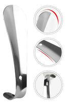 Calçadeira Curva Inox Calçar Sapato Tenis Sneaker Sapatenis