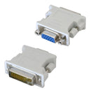 Adaptador Dvi-i 24+5 Pinos Macho P/ Vga 15 Pinos Femea