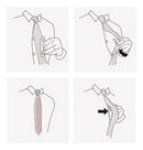 Mercado couro kit 5 prendedor de gravata em couro legítimo