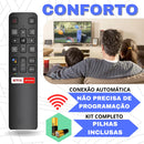 Controle Remoto Compatível Smart Tv Tcl Semp Android Rc802v