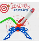 Brinquedo Lançador Foguete Infantil Ajustável Ao Ar Livr