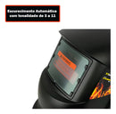 Mascara De Solda Automatica Auto Escurecimento Titanium Cor Preto N/A