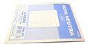 Bloco Nota Neutra Pequeno Multivias 1 Via 50 Folhas 20 Unid