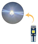 Kit 5 Lâmpada Led T5 Pinguinho Esmagadinha Branco 5w 12v T5 Branco Branco-frio