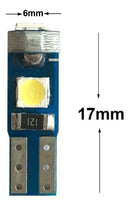 Kit 5 Lâmpada Led T5 Pinguinho Esmagadinha Branco 5w 12v T5 Branco Branco-frio