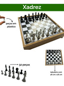 Zaramela Brinquedos Tabuleiro 5 jogos em 1