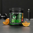 Pré-treino Beast 300g Sabor: Laranja - Ultra Concentrado - Promove Vasodilatação, Recuperação Energética, Aumento De Óxido Nítrico, Desintoxicação E Melhora De Concentração E Foco