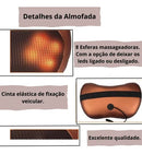 Travesseiro Massageador Alivio Dor Pescoço Pernas Costas Pés