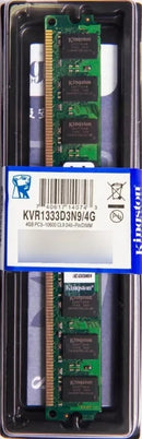 Memória ValueRAM 1x4GB Kingston KVR1333D3N9/4G Cor Verde