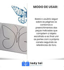 Livro Para Caneta Impressora 3d Infantil Refil Filamento Lady Tai