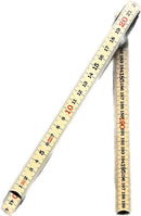 Escala Metro Sueco Renna Madeira 2mt 10 Dobras