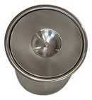 Cesto De Lixo Embutir Bancada Granito Cozinha Inox 3 Litros