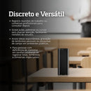 Mini Gravador Voz Som Digital Espião Espia - Micro Escuta Nf Preto - 8gb