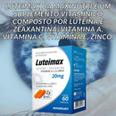 Luteína & Zeaxantina 20mg Vitaminas A C E Zinco Maxinutri Sabor Sem sabor