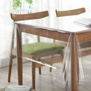 Toalha De Mesa Plástico Impermeável 0,15mm - 2,50m X 1,40m Cor Transparente